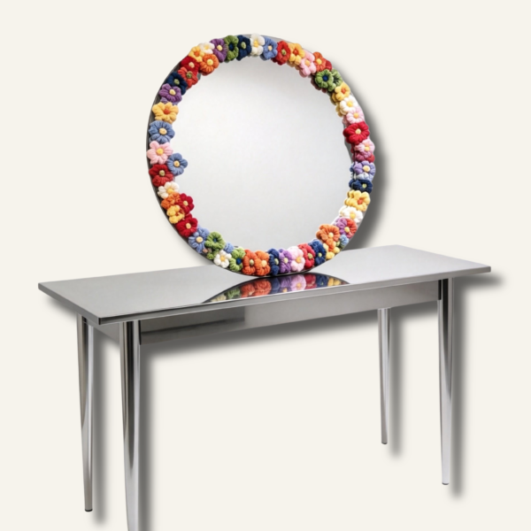 flower mirror